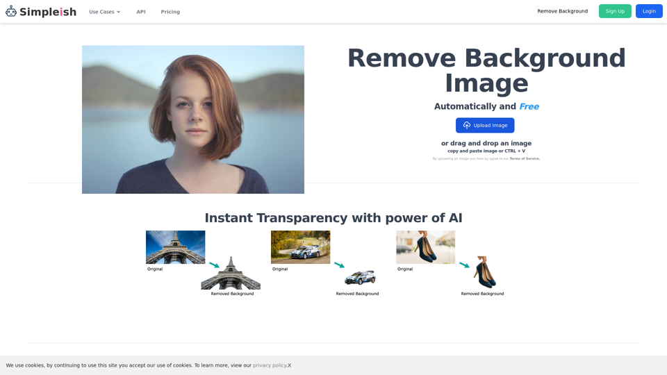 Remove Background from Images & Download - simpleish.io