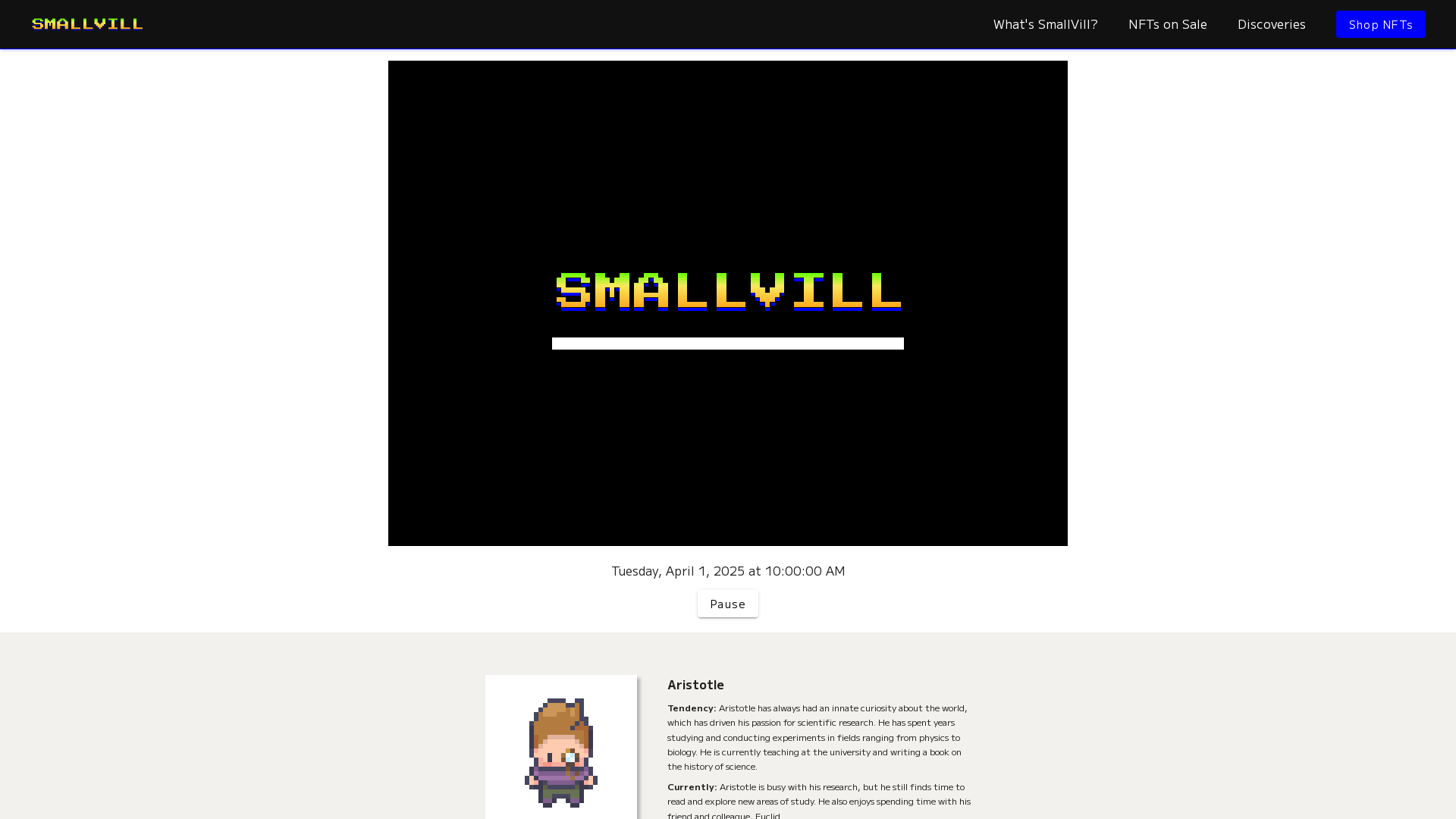 SmallVill screenshot