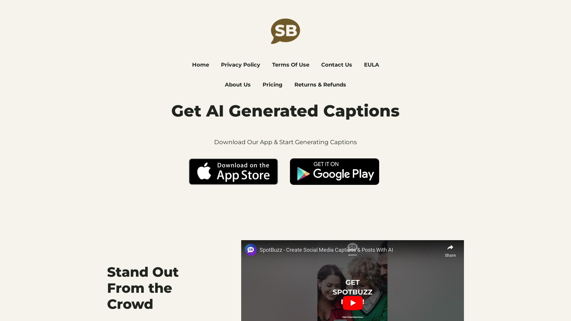 spotbuzz screenshot