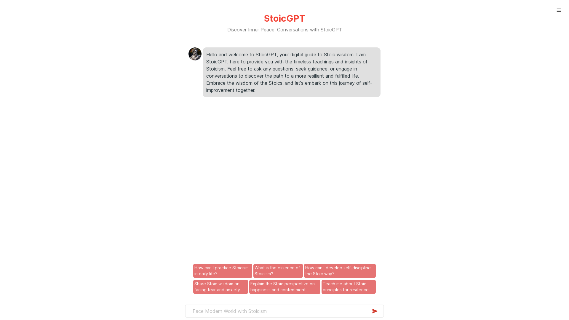 StoicGPT