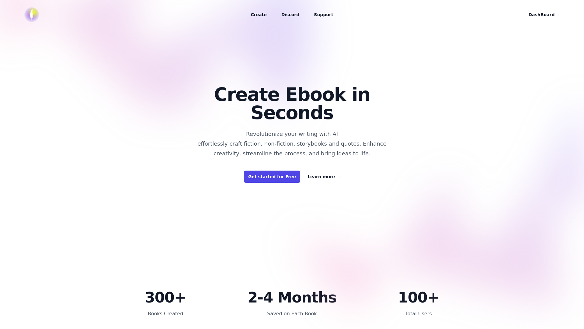 Create Ebook in Seconds