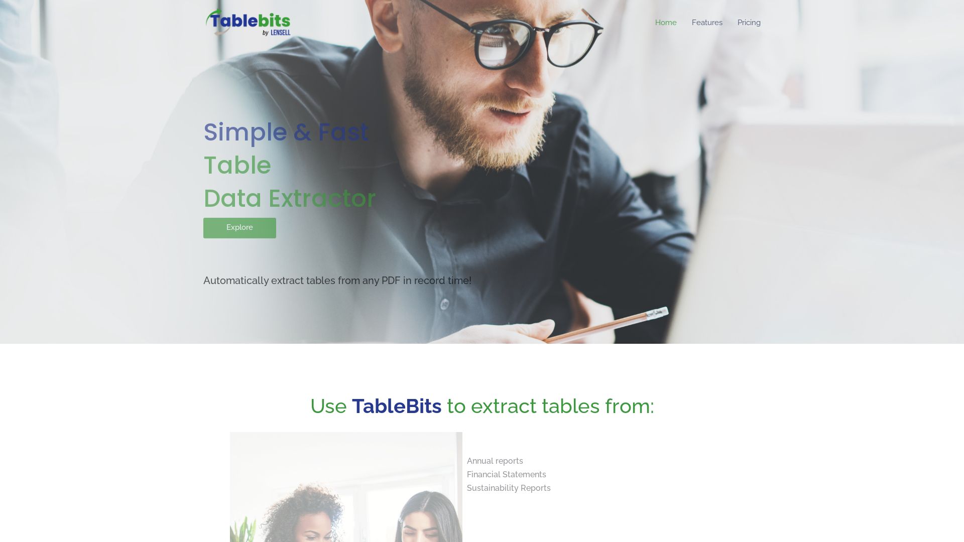 TableBits screenshot