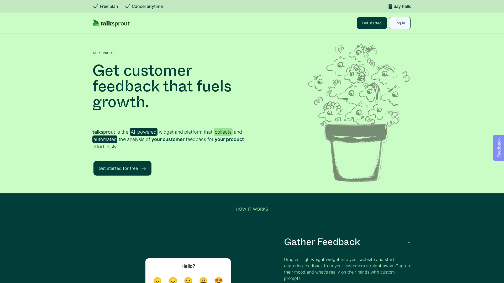 talksprout screenshot