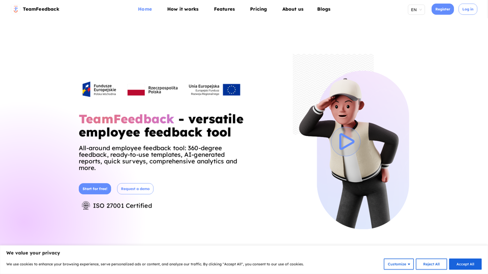 TeamFeedback - employee feedback tool