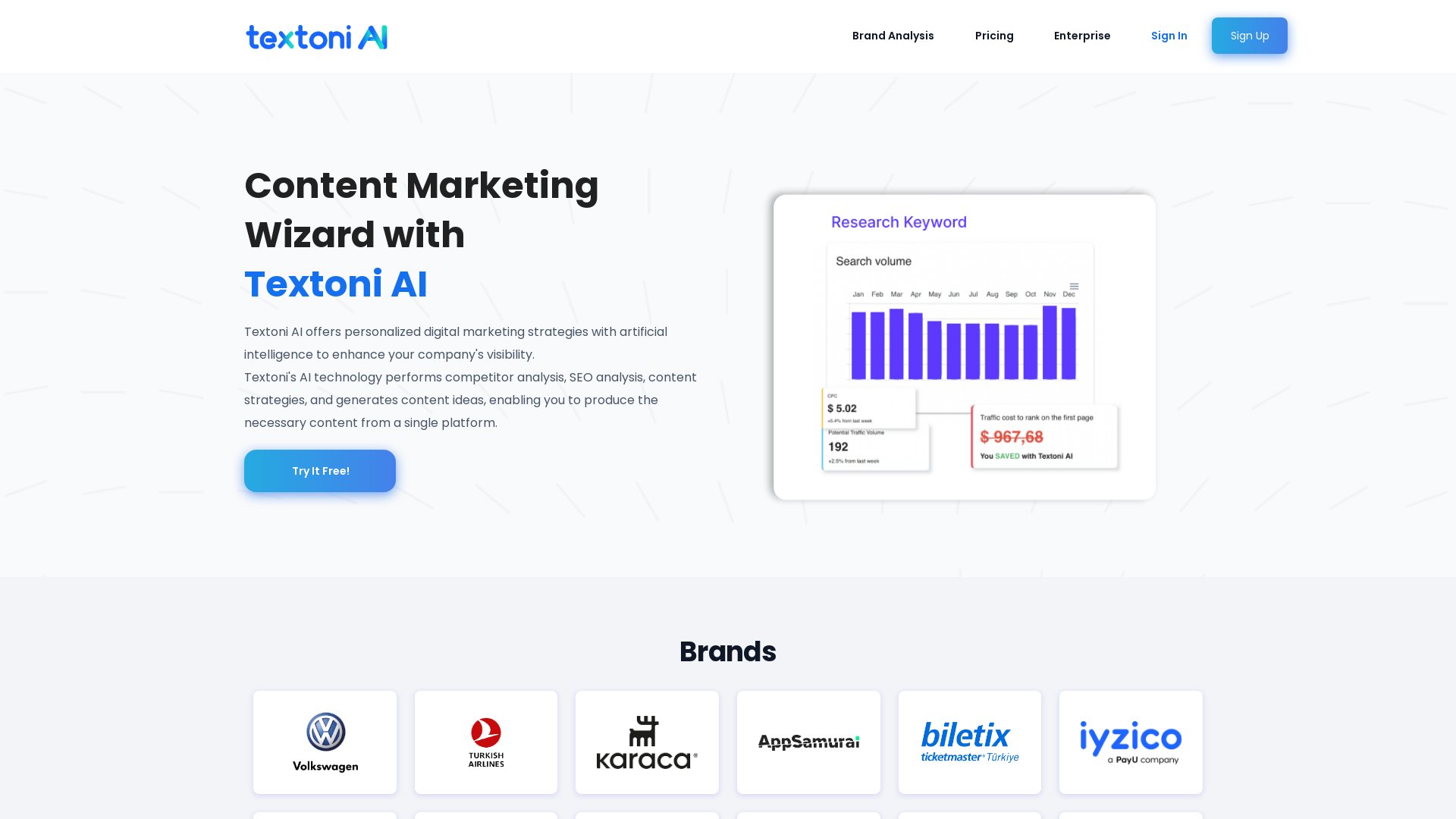 Practical Content Intelligence • Textoni • Textoni Ai screenshot