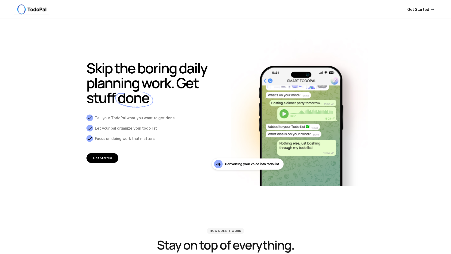 TodoPal screenshot