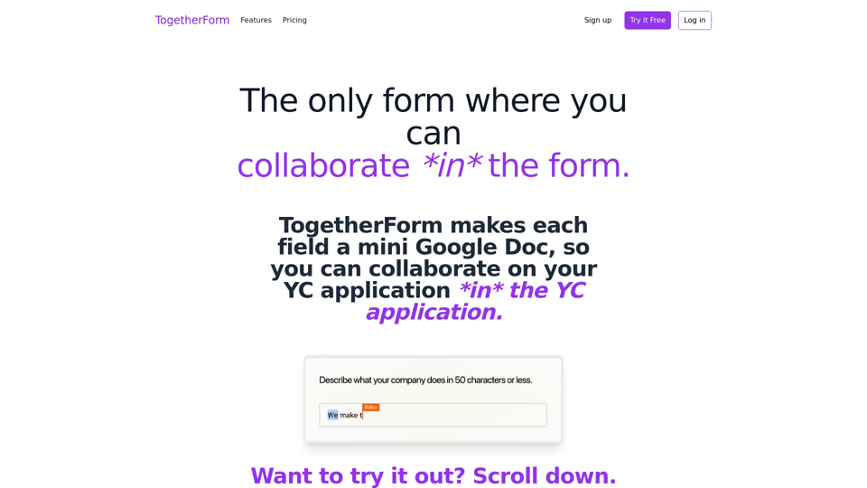 TogetherForm