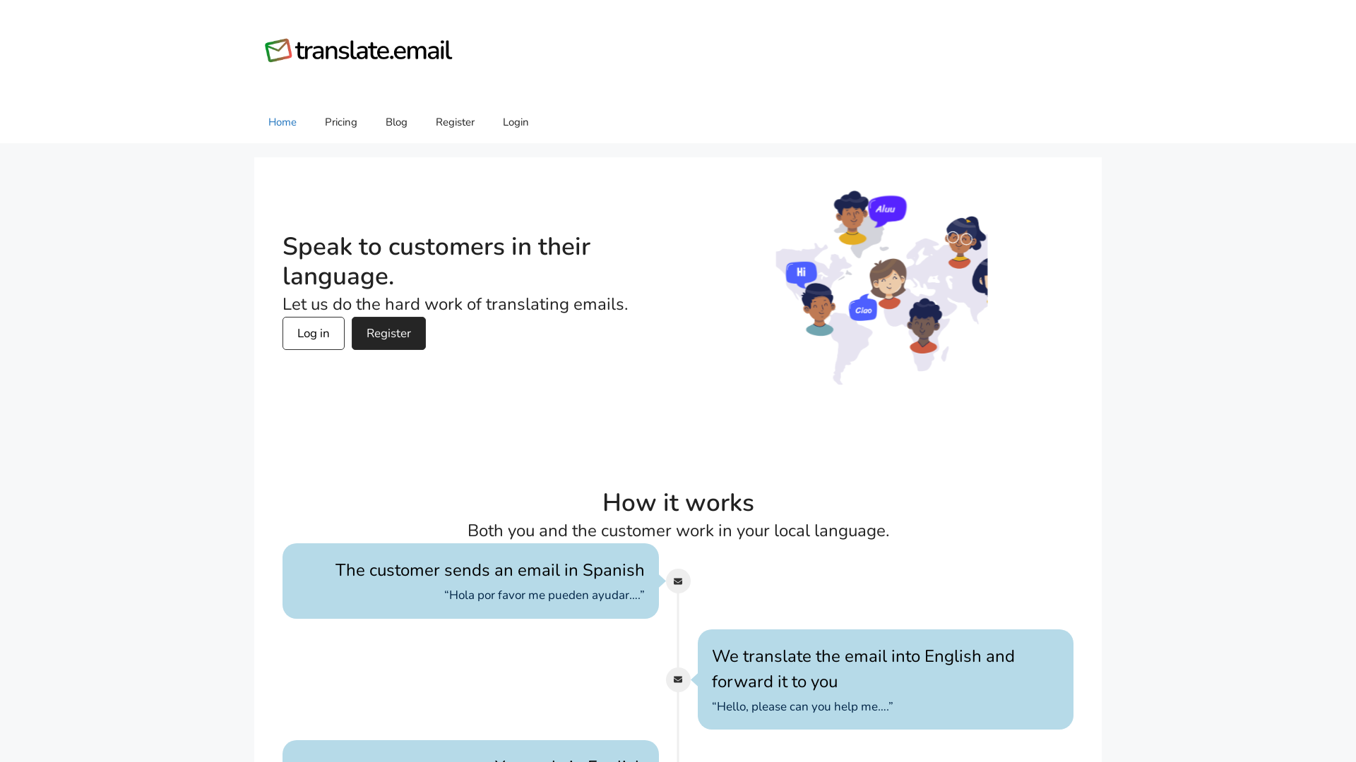 Effortless Email Translation
