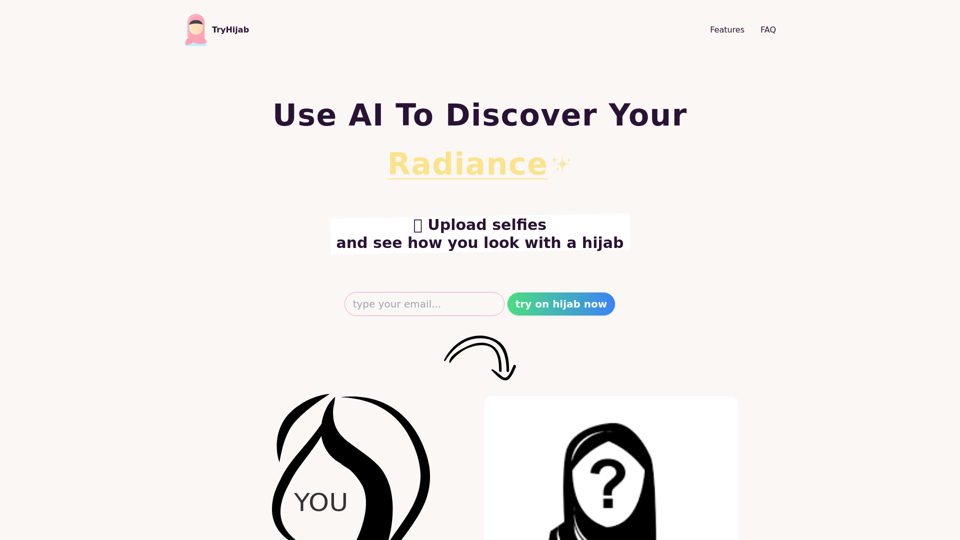 Use AI To Discover Your Radiance | TryHijab