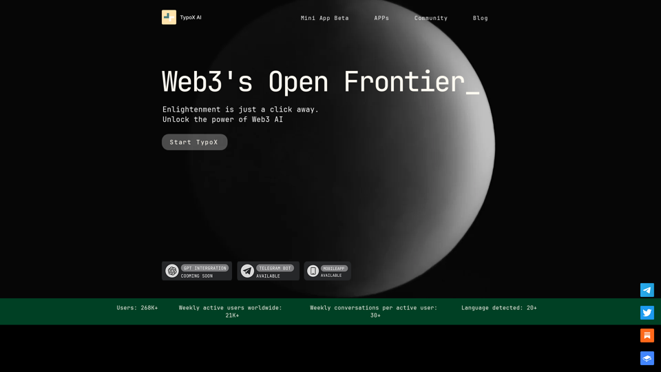 TypoX AI | Unleashing the Power of Web3 for Everyone