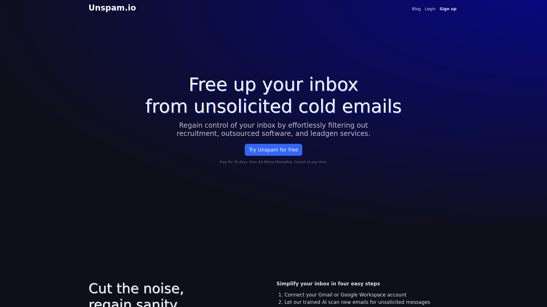 Unspam