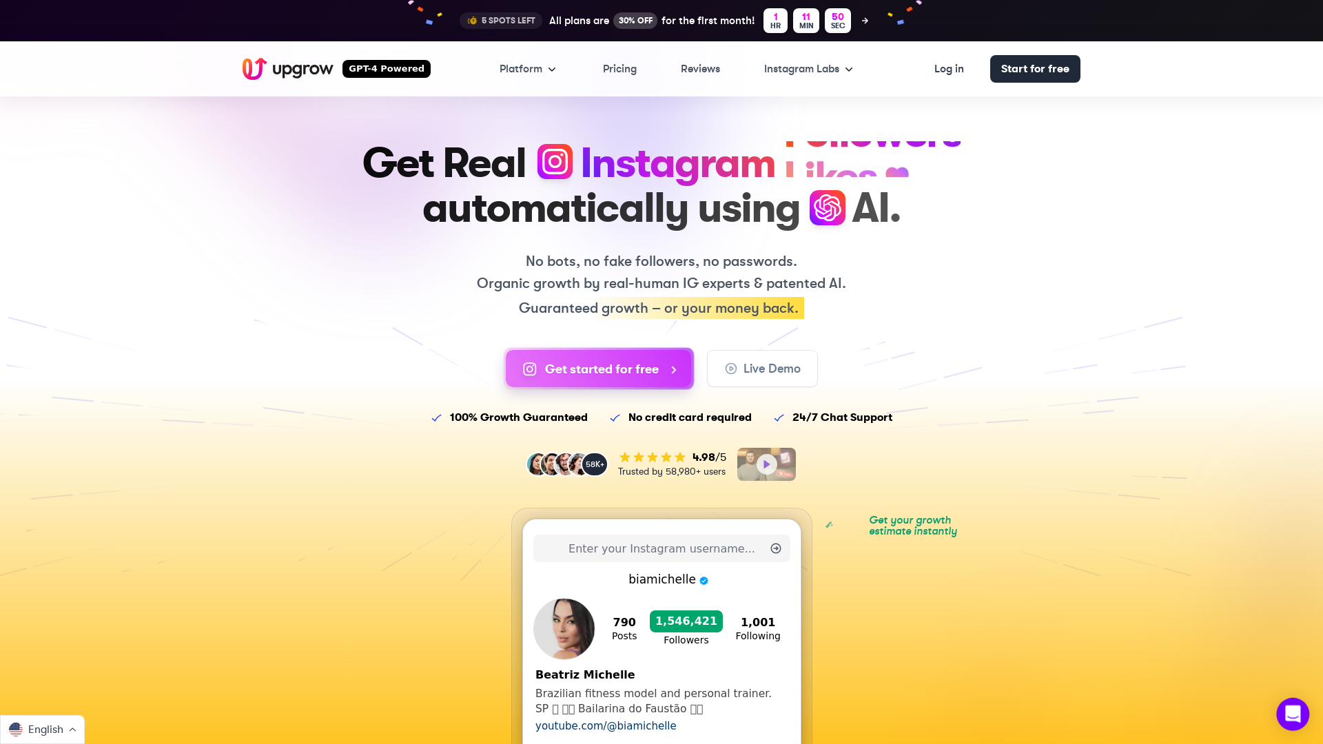 UpGrow: #1 AI