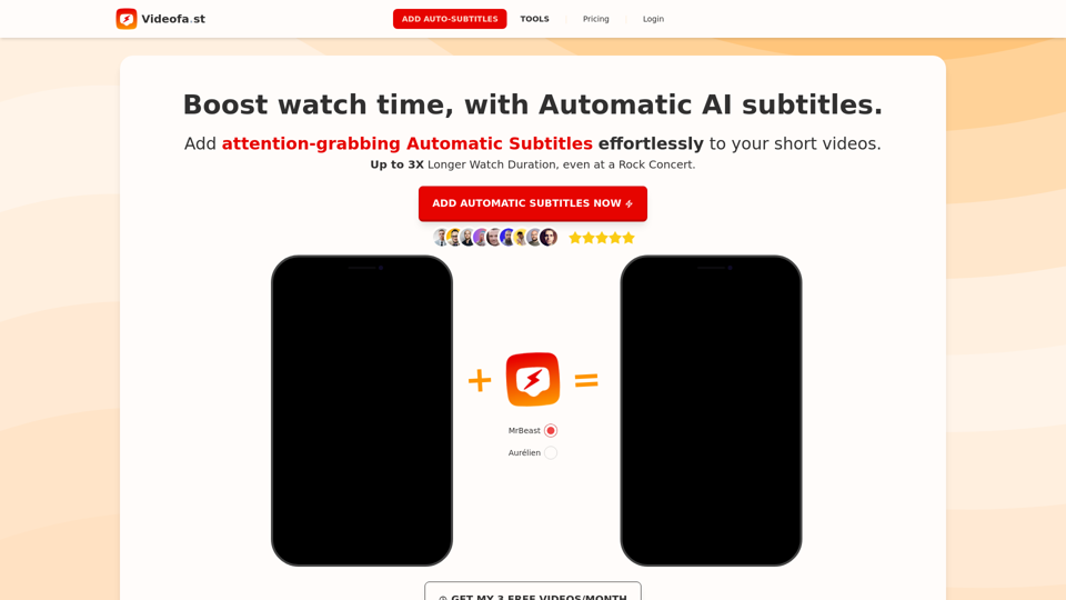 Videofa.st screenshot