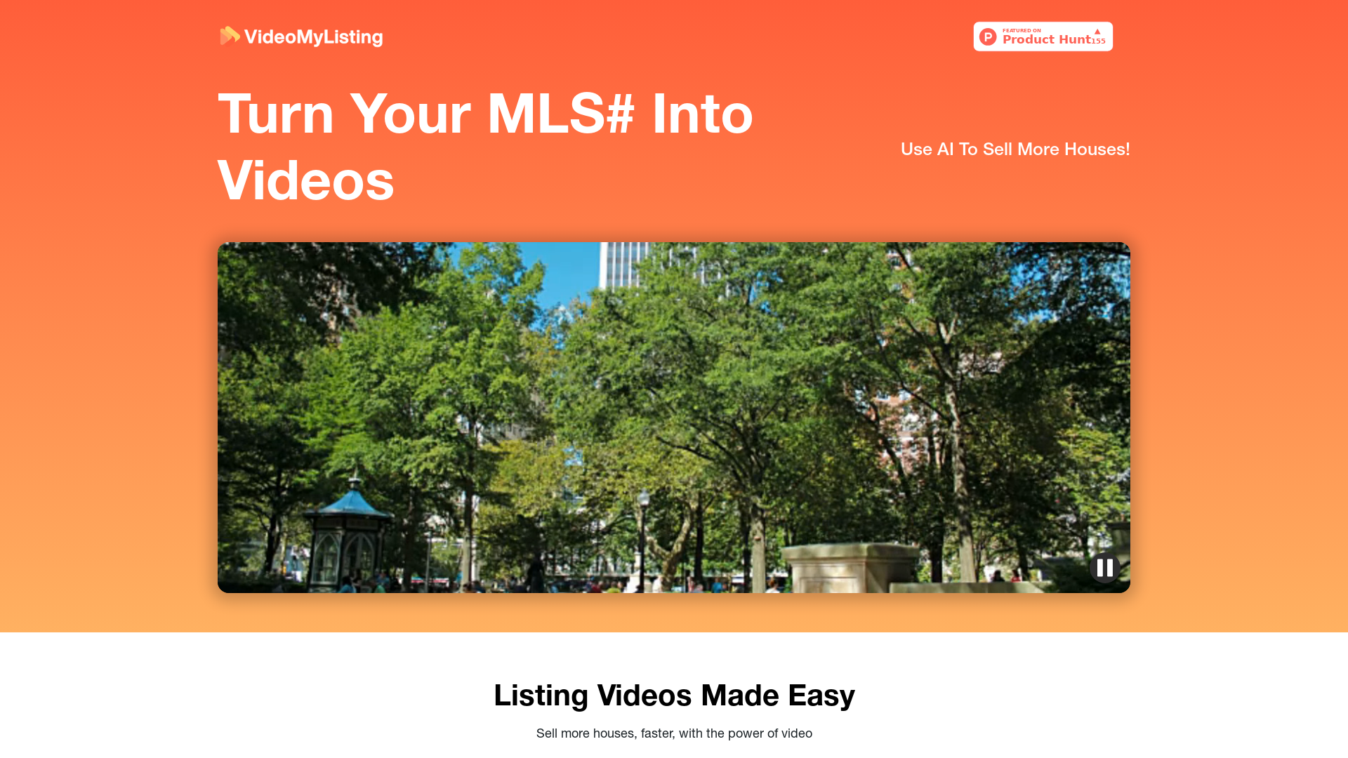 VideoMyListing screenshot