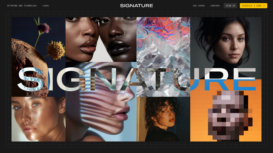 Signature - Every brand is unique — your AI should be too.