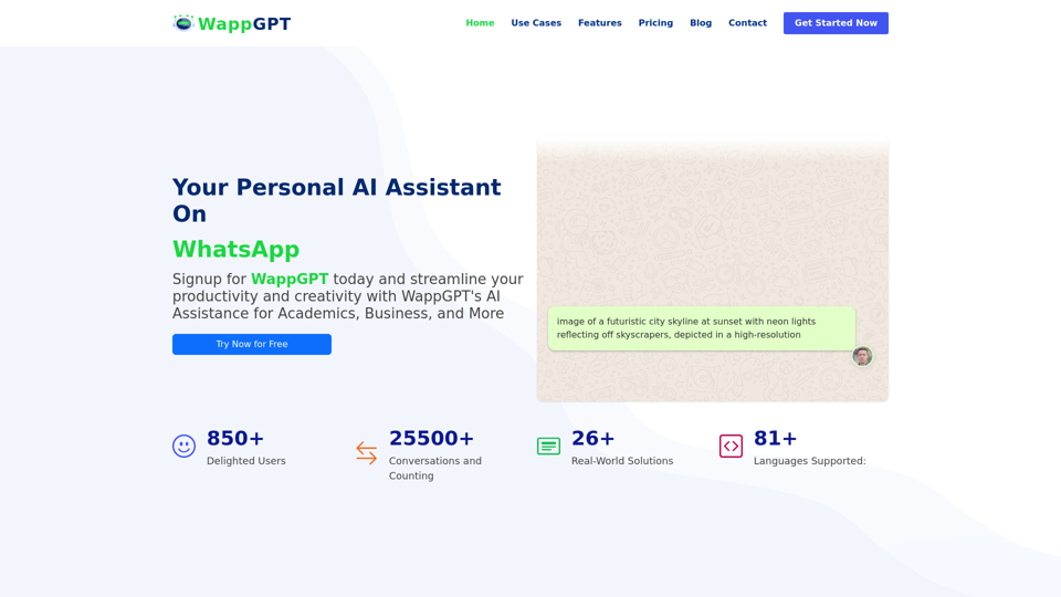 WappGPT screenshot