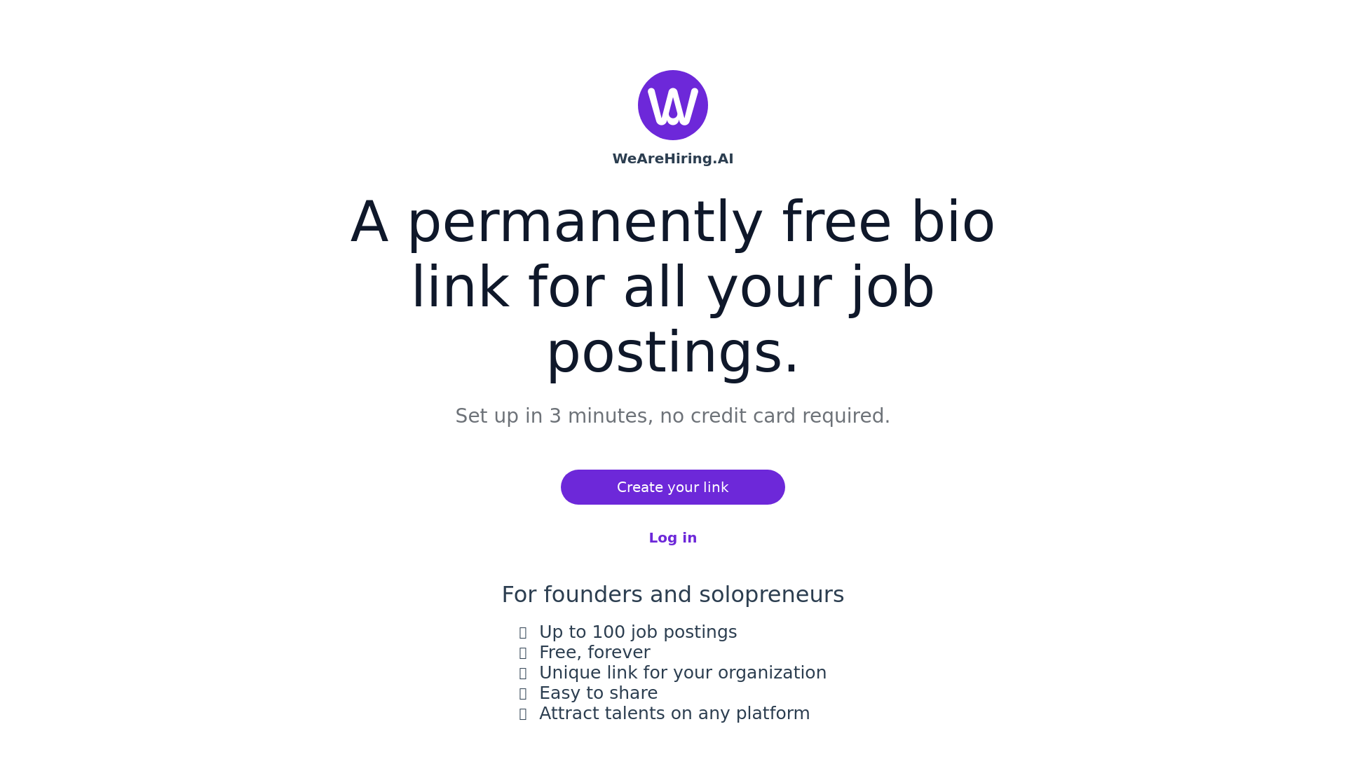 WeAreHiring.AI