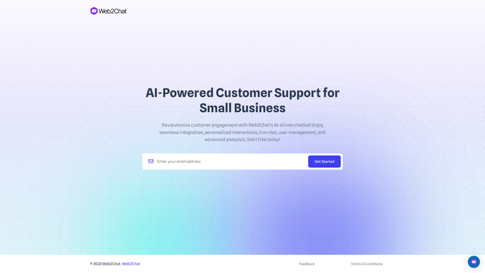 Web2Chat – Your Website's Own ChatGPT Bot