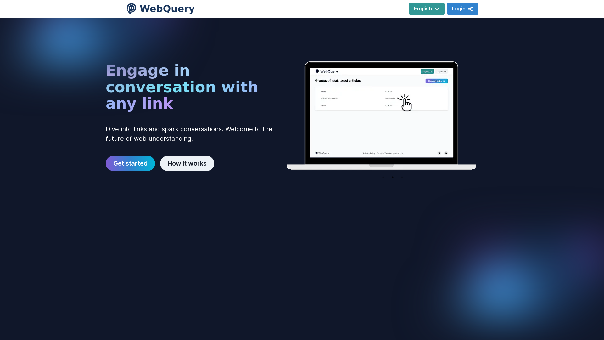WebQuery screenshot