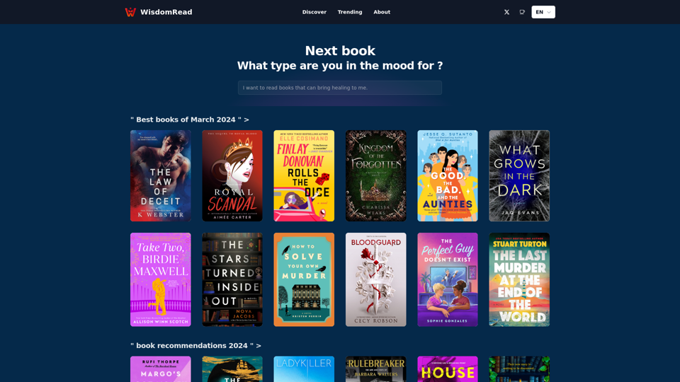 WisdomRead - AI-Powered Book Aggregator and Recommender