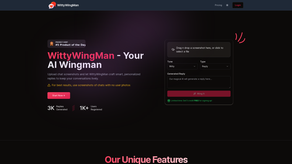 WittyWingMan: AI-Powered Dating Chat Assistance