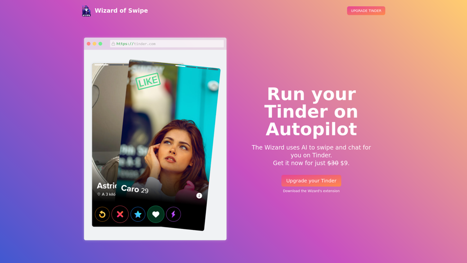 Autopilot for Tinder screenshot