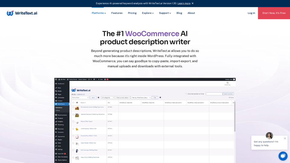 The #1 WooCommerce AI Plugin - SEO Product Description Generator