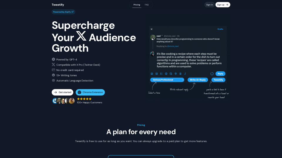 Supercharge Your X Audience Growth with Tweetify