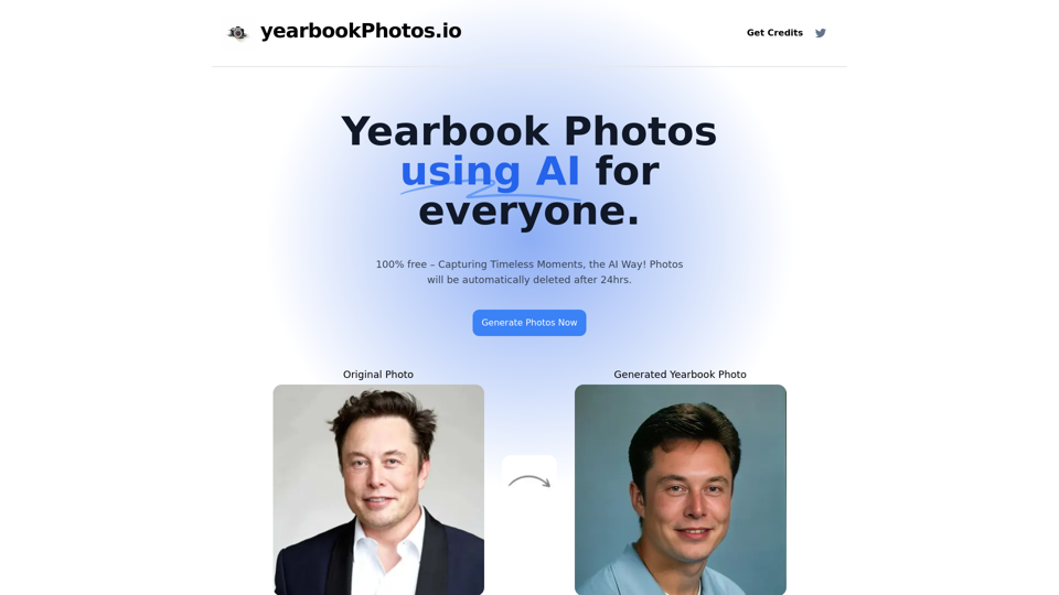 Yearbook Photos Generator using AI