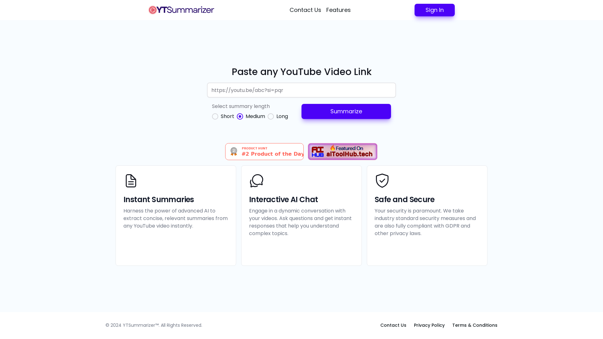 Youtube Video Summarizer