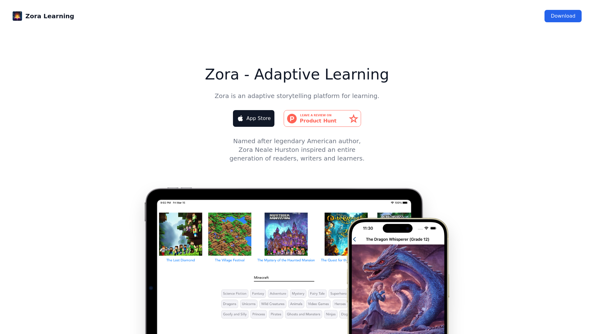 Zora screenshot