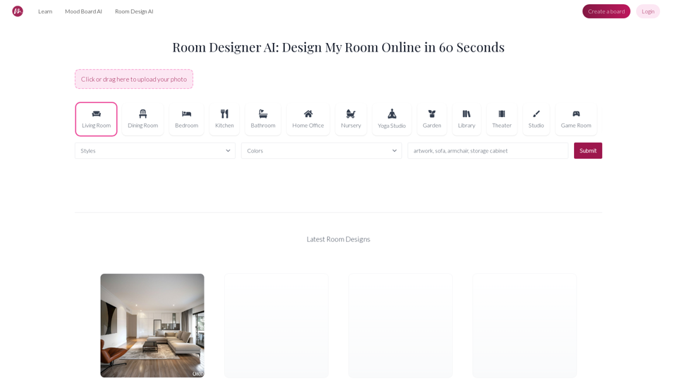 Room Designer AI: Design My Room Online in 60 Seconds