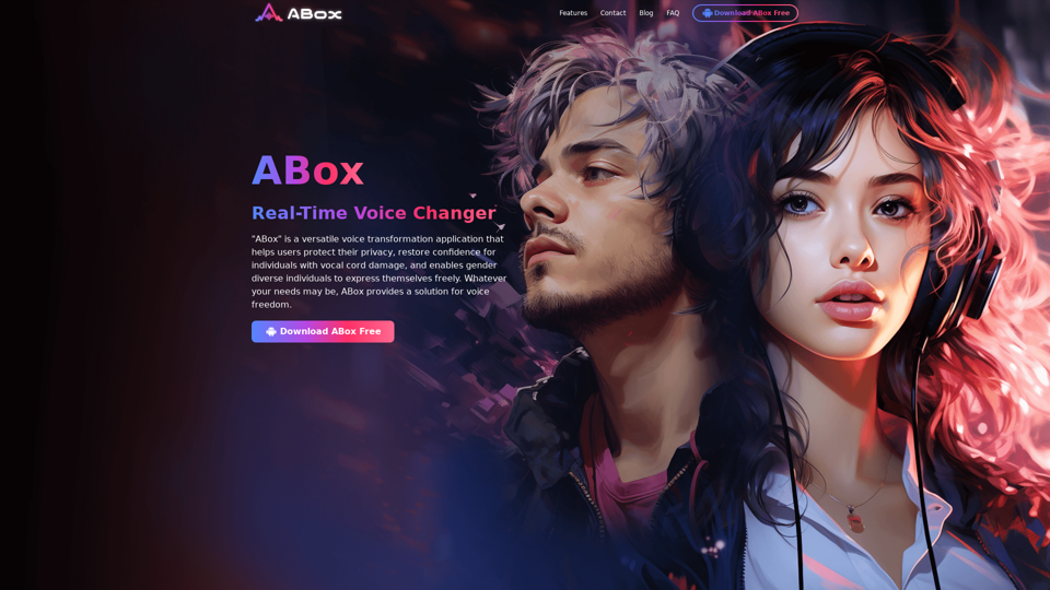 ABox丨Real-Time Voice Changer