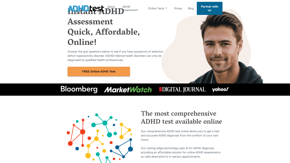 Online ADHD Test and Diagnosis - ADHDtest.ai