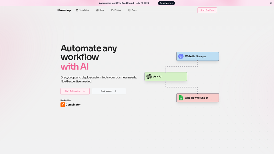 Gumloop | AI Automation Framework