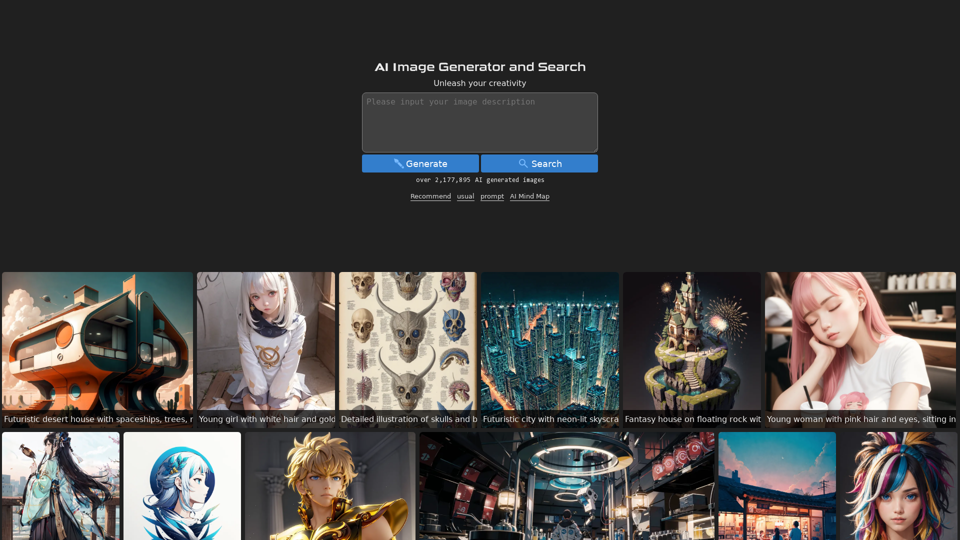 AI Image Generator and Search - Unleash your creativity | AI Image Generator and Search