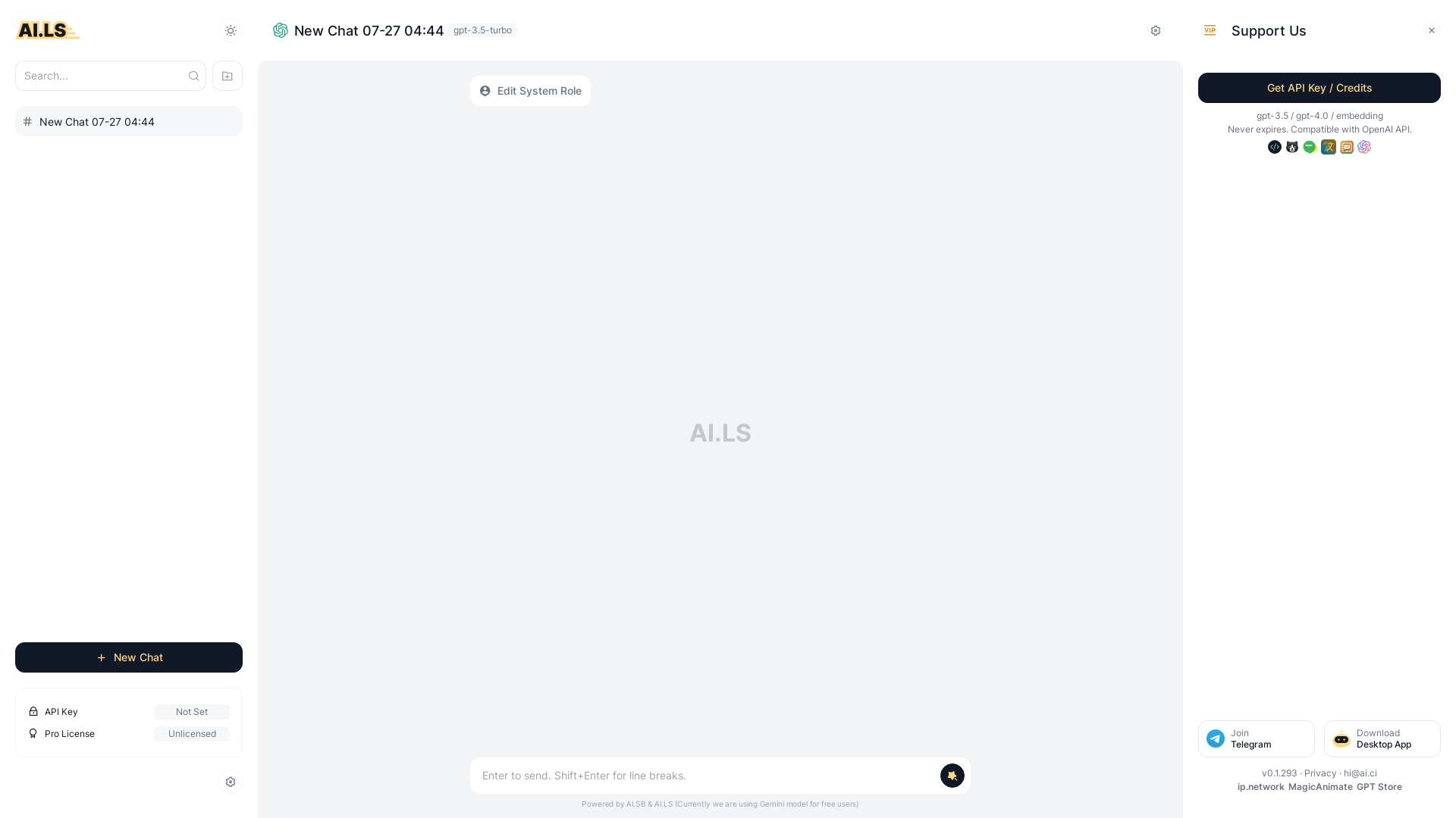 AI.LS screenshot