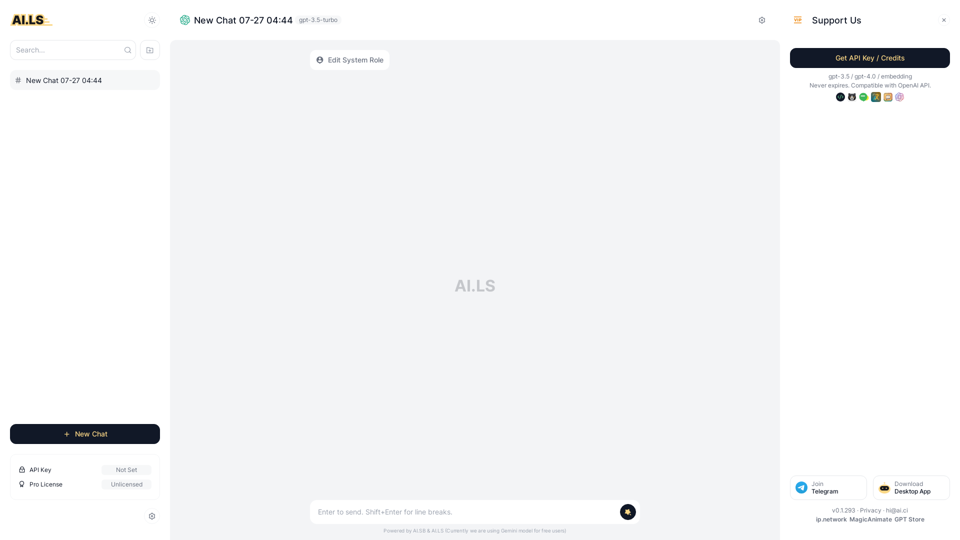 AI.LS | An elegant UI for ChatGPT | free ChatGPT online | Poe alternative | ChatGPT alternative