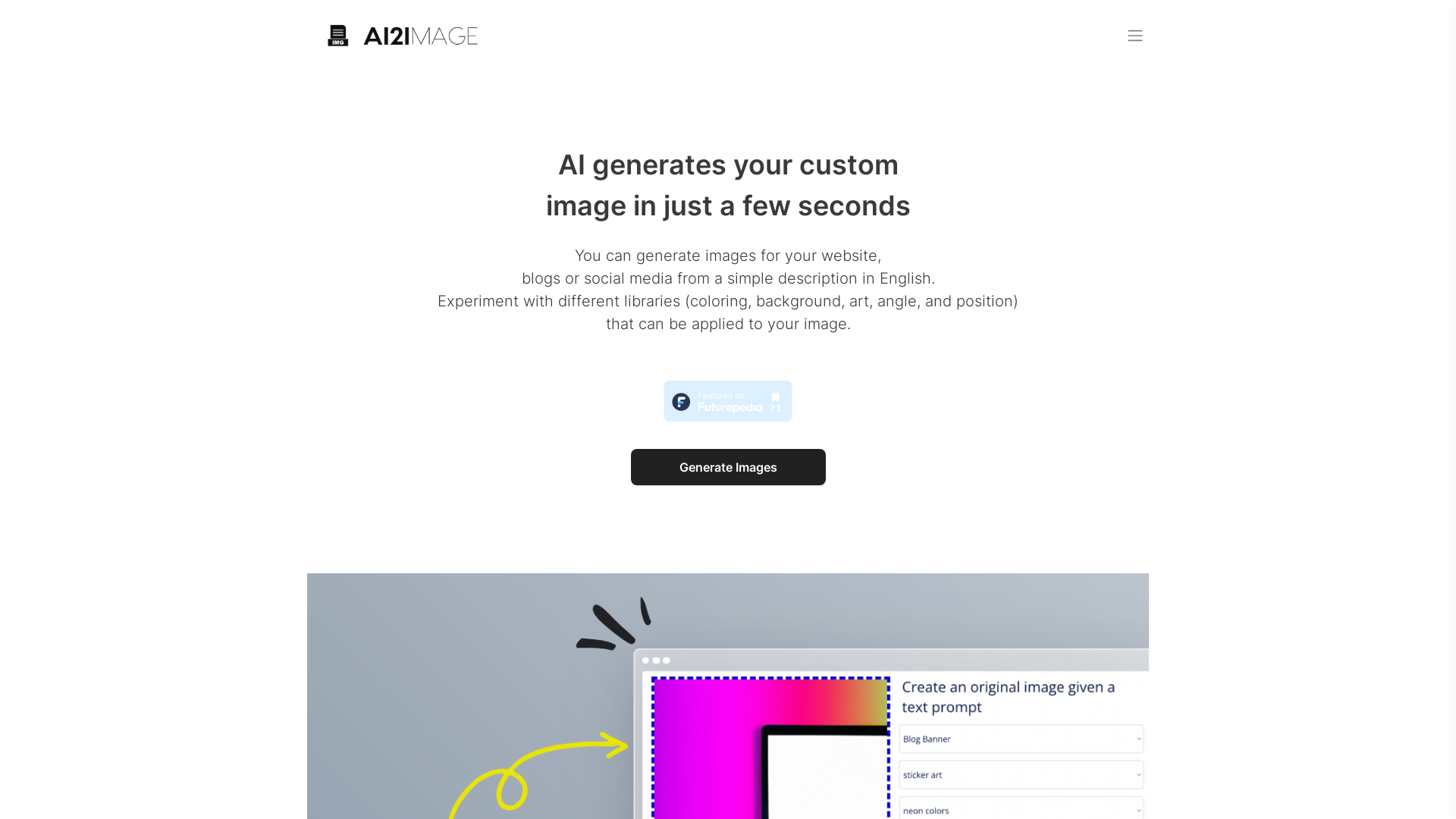 AI Image Generator screenshot