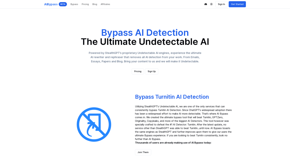 AI Bypass | Bypass Turnitin | Undetectable AI