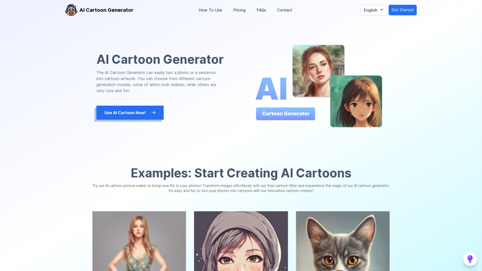 AI Cartoon Generator - Create Free Online Cartoon Art Now!