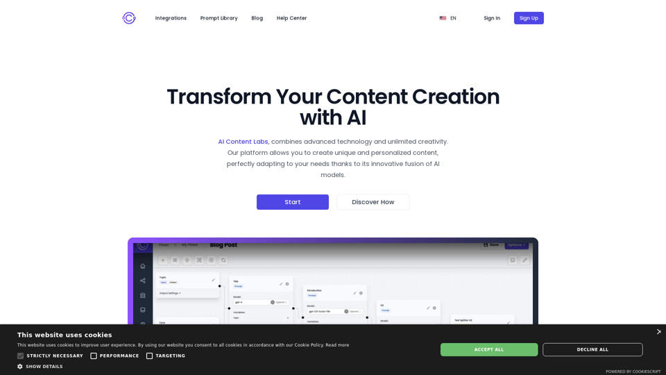 AI Content Labs - AI Content Creation Platform