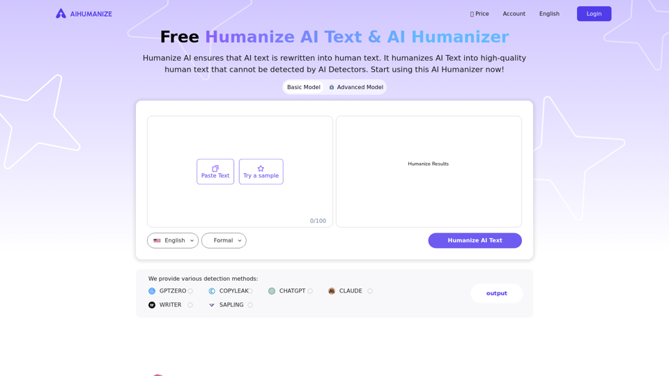 AI Humanize: Free Humanize AI Text & AI Humanizer Online