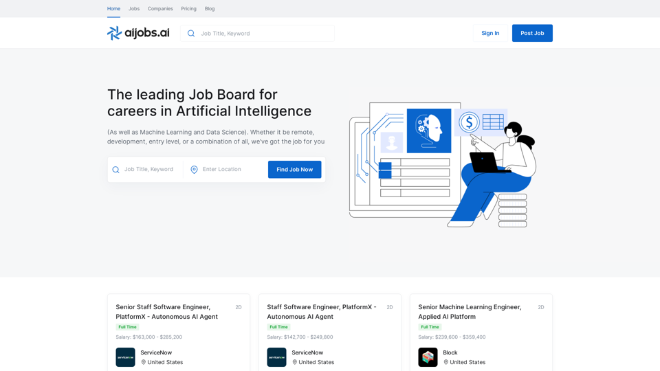 AI Jobs - The Leading Job Board for AI, ML & Data Science