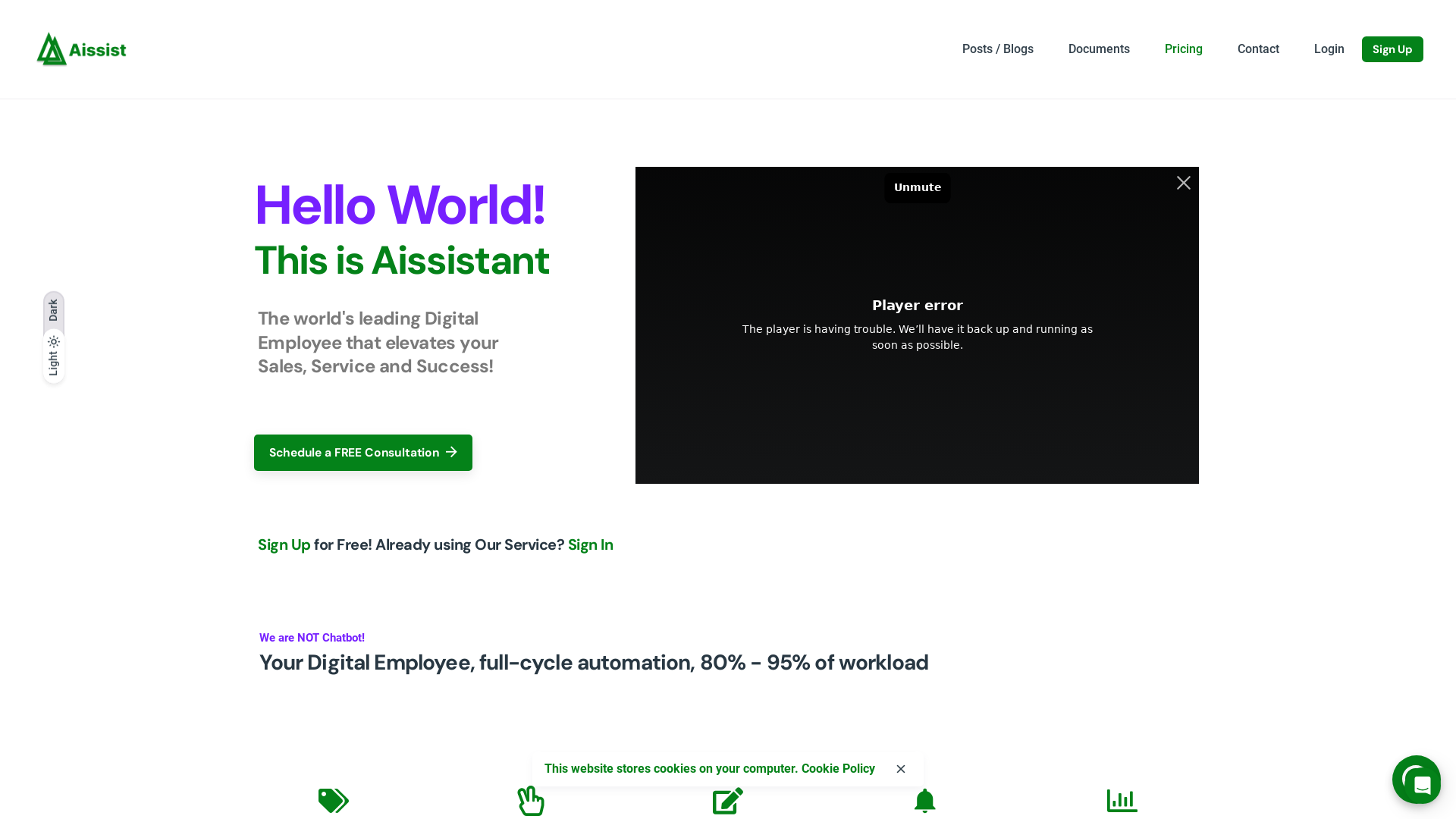 Aissist.io – Fuel growth with Automations