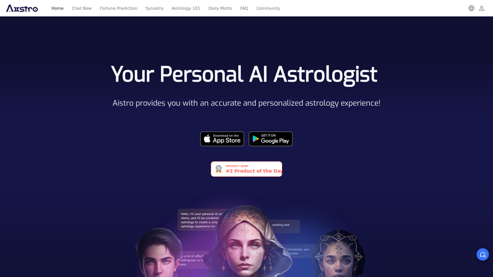 Aistro screenshot