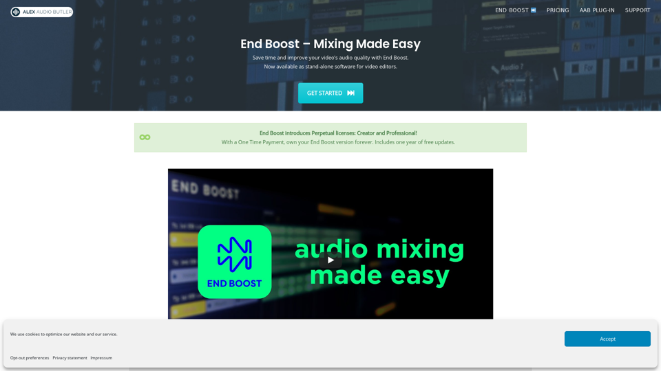 End Boost screenshot