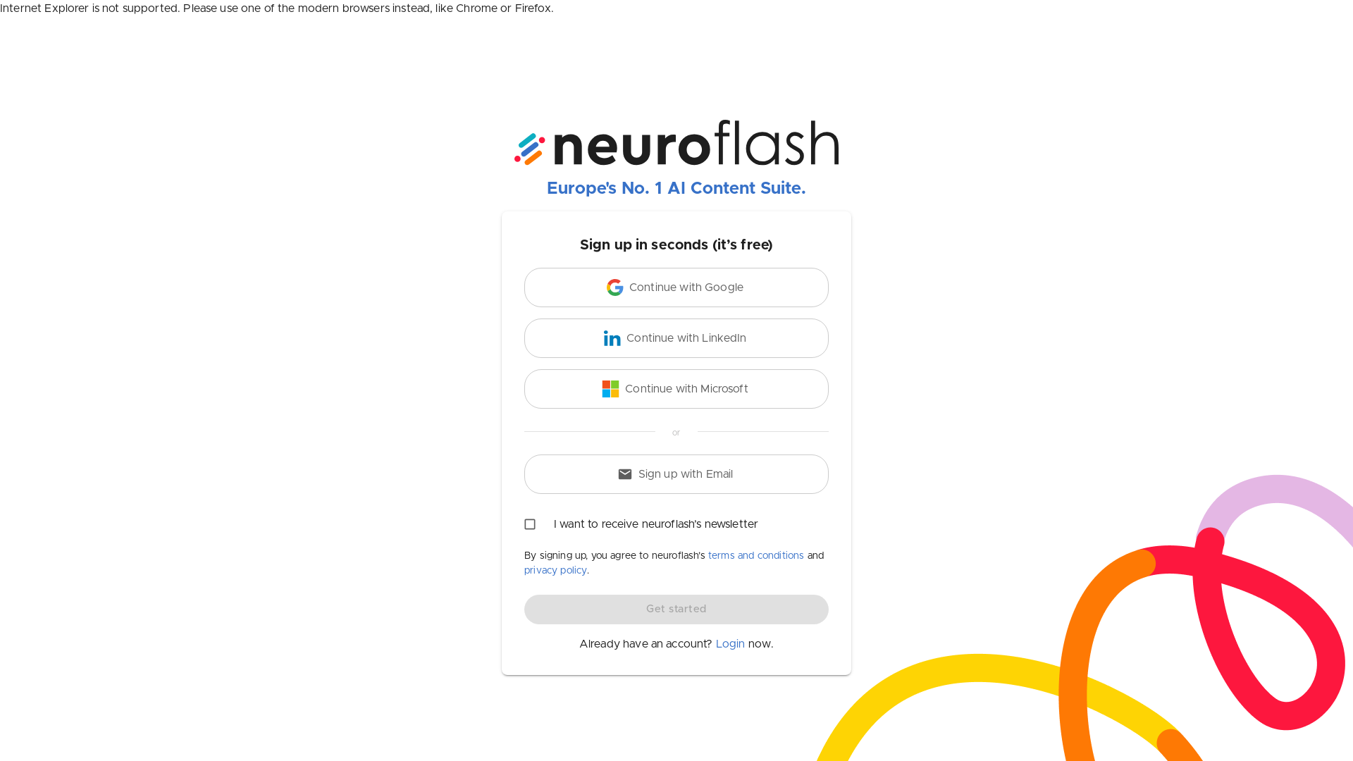 App screenshot