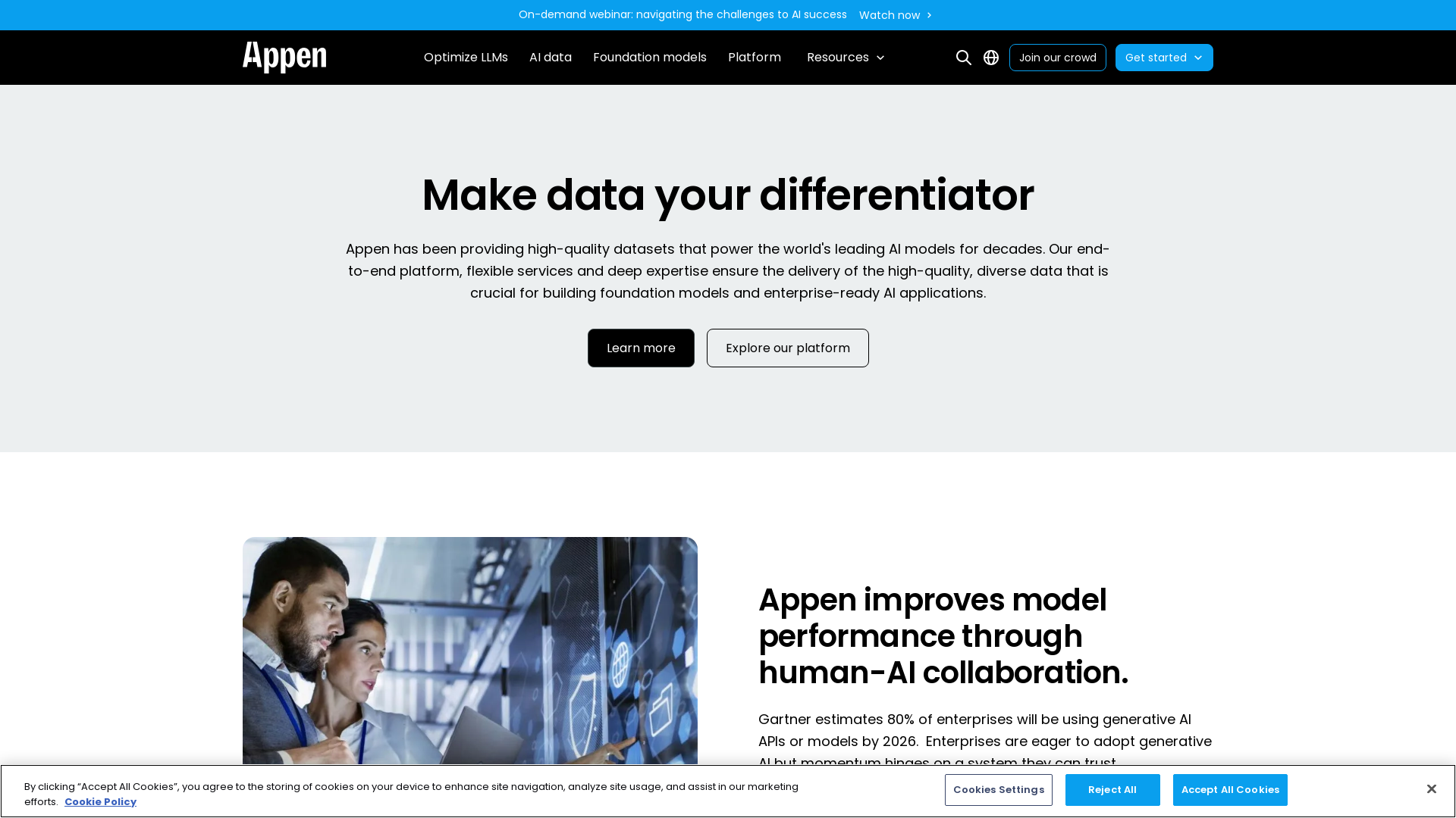Improves AI with Data