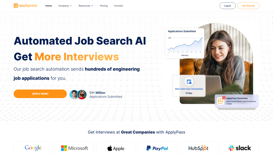 ApplyPass: Automated Job Search AI - Get More Job Interviews